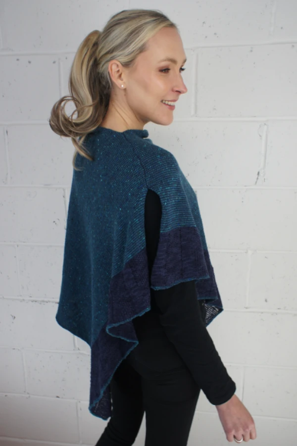 Marine Donegal & Linen Cape