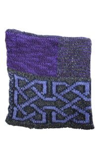 Grape Silk & Linen Ballater Knot Swatch