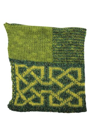 Moss Silk & Linen Ballater Knot Swatch