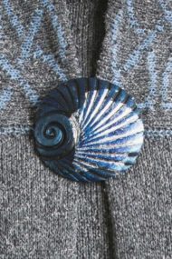 Sleet Shell Brooch
