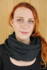 Black Infinity Scarf