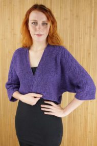 Dariana Purple Islay Jacket