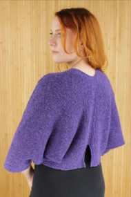 Dariana Purple Islay Jacket