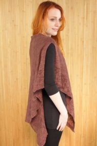 Dunlewy Brown Poncho