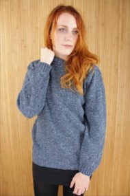 Finn Blue Crew Neck Sweater