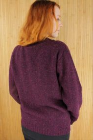 Burgundy Unisex Crew
