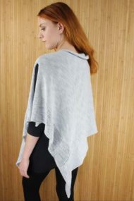 Mayo Grey Poncho