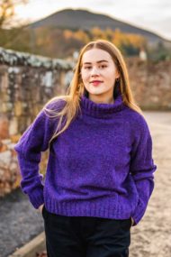 Dariana Purple Marcia Pullover