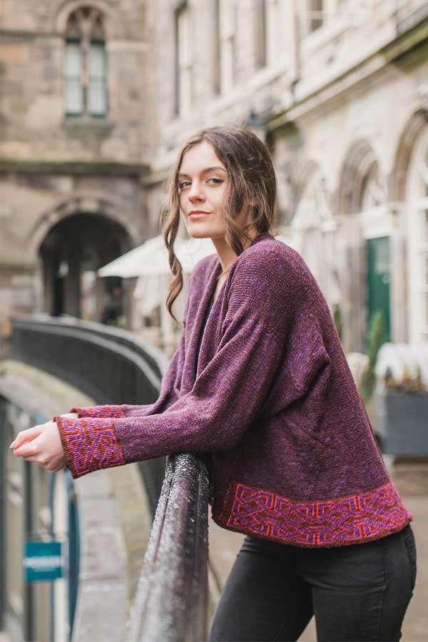 Burgundy Montrose Jacket