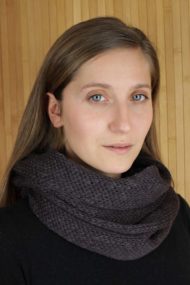 Charcoal Linen Snood