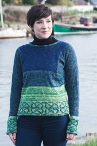 Evergreen Knot Top