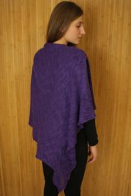 Grape Linen Cape