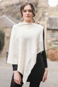 Ecru Linen Cape