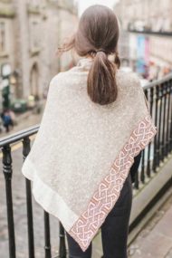 Oat Ballater Shawl - rear