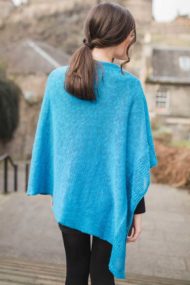 Royal Blue Linen Cape