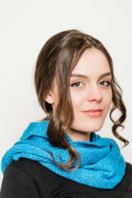 Royal Blue Orkney Snood