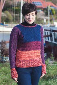 Sunset Knot Top