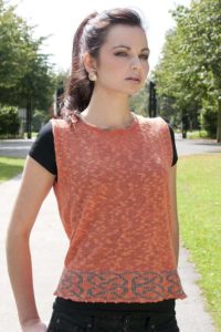Tangerine Shell Top