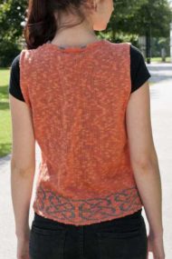 Tangerine Shell Top