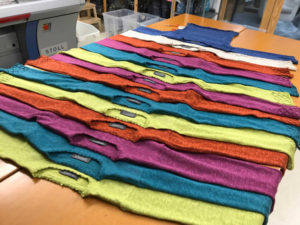 Pico colours at the studio