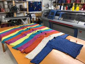 Pico colours at the studio
