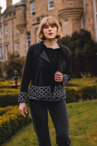 Coal Mull silk