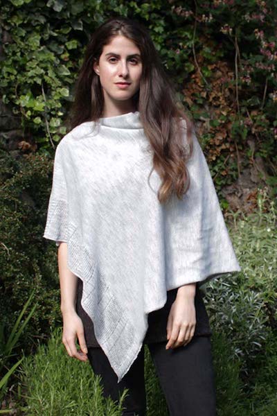 mayo-grey-linen-poncho
