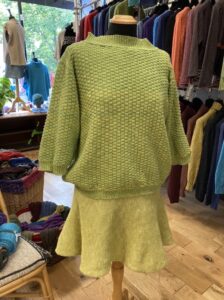 Linen Trellis Top