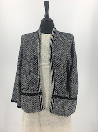 black and white crail jacket