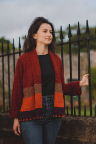 Bordeaux Mosaic Jacket