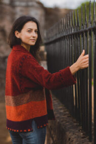 Bordeaux Mosaic Jacket