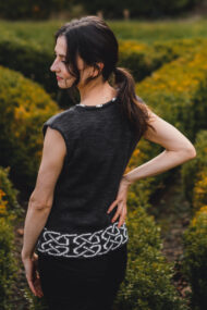 Charcoal Shell Top