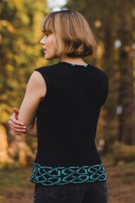 Jewel Silk Shell Top