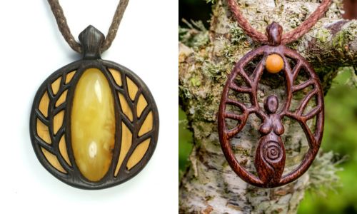 Made in Scotland: Woodland Treasures Blog 23 Necklaces