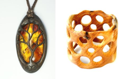 Made in Scotland: Woodland Treasures Blog 23 Tree Necklace and Organico Bangle