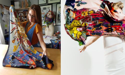 Made in Scotland Helen Ruth Scarves