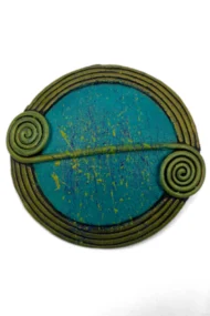 Atlantic Scroll Brooch