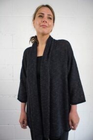 Coal Long Crail Cardigan