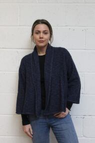 navy crail cardigan