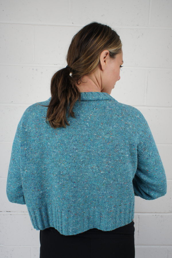 Vichy Short Marcia Cardigan