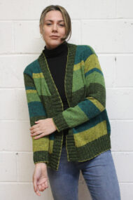 Fern Striped Marcia Cardigan