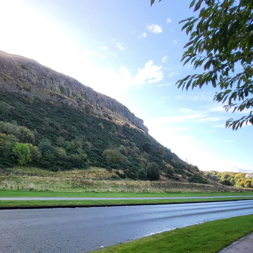 Holyrood Park in Edinburgh
