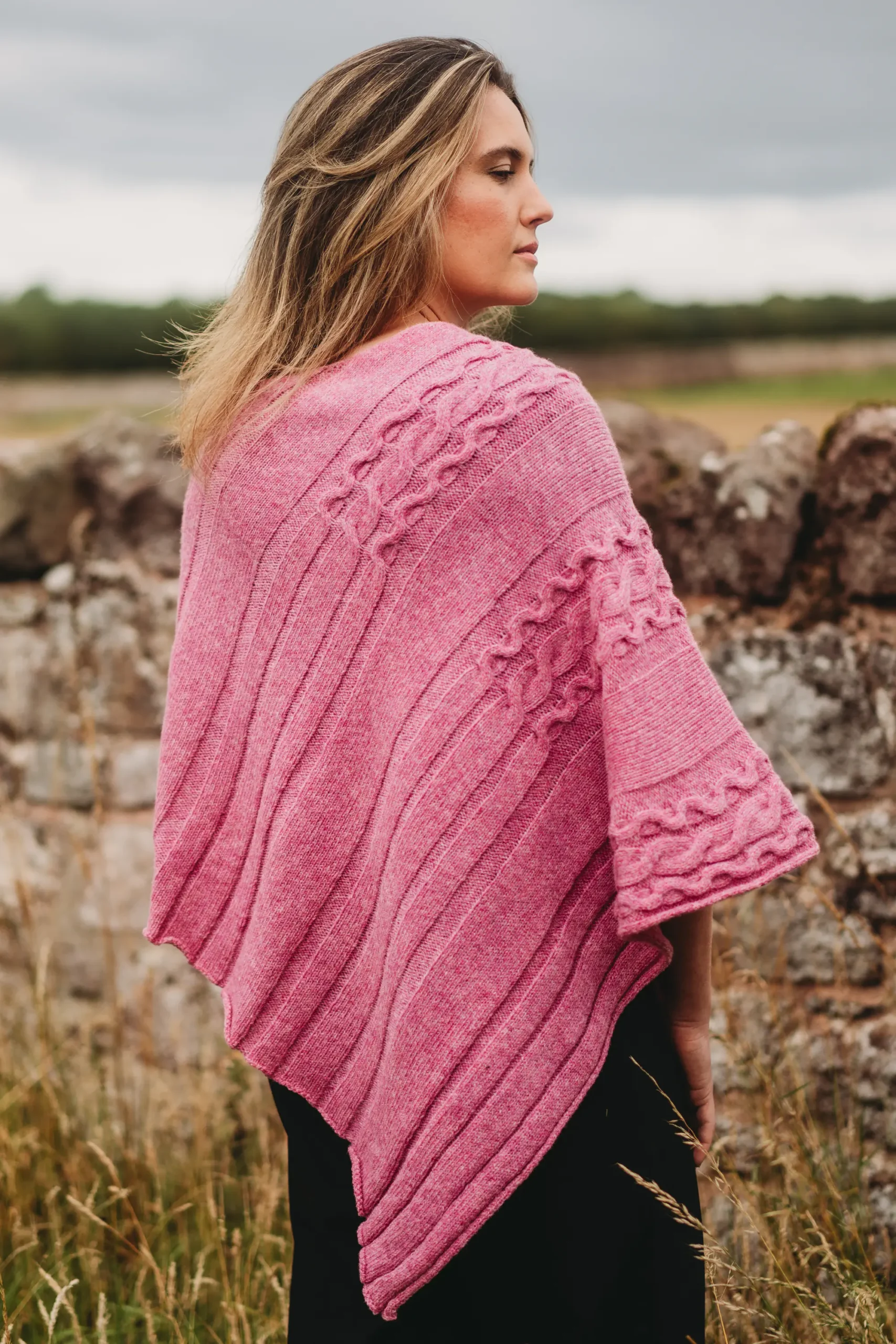Foxglove Barra Shawl