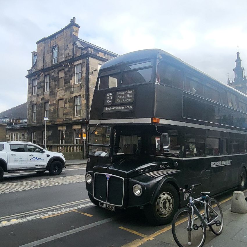 Ghostbus on George IV Bridge