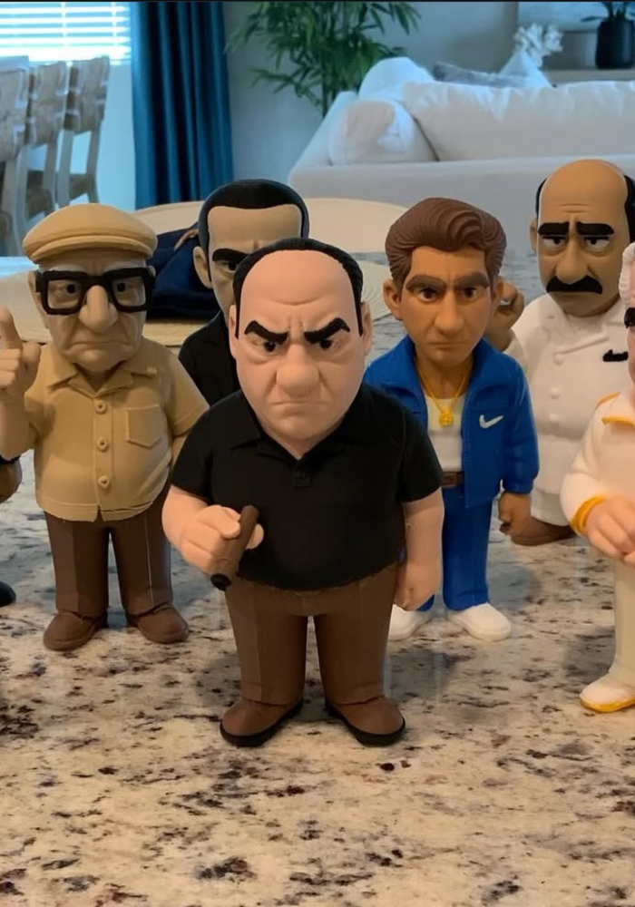 Made In Scotland Blog 3D Scotland Sopranos figurines