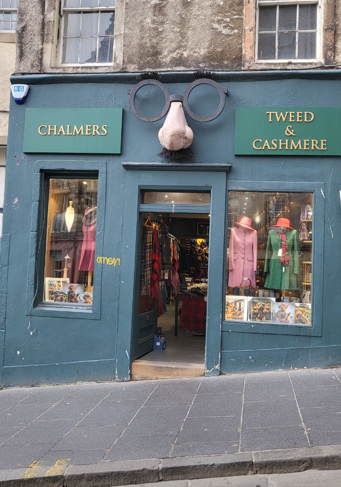Victoria Street in Edinburgh