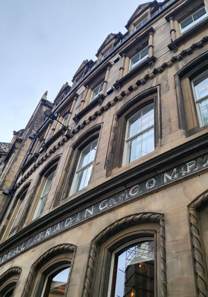 Victoria Street in Edinburgh